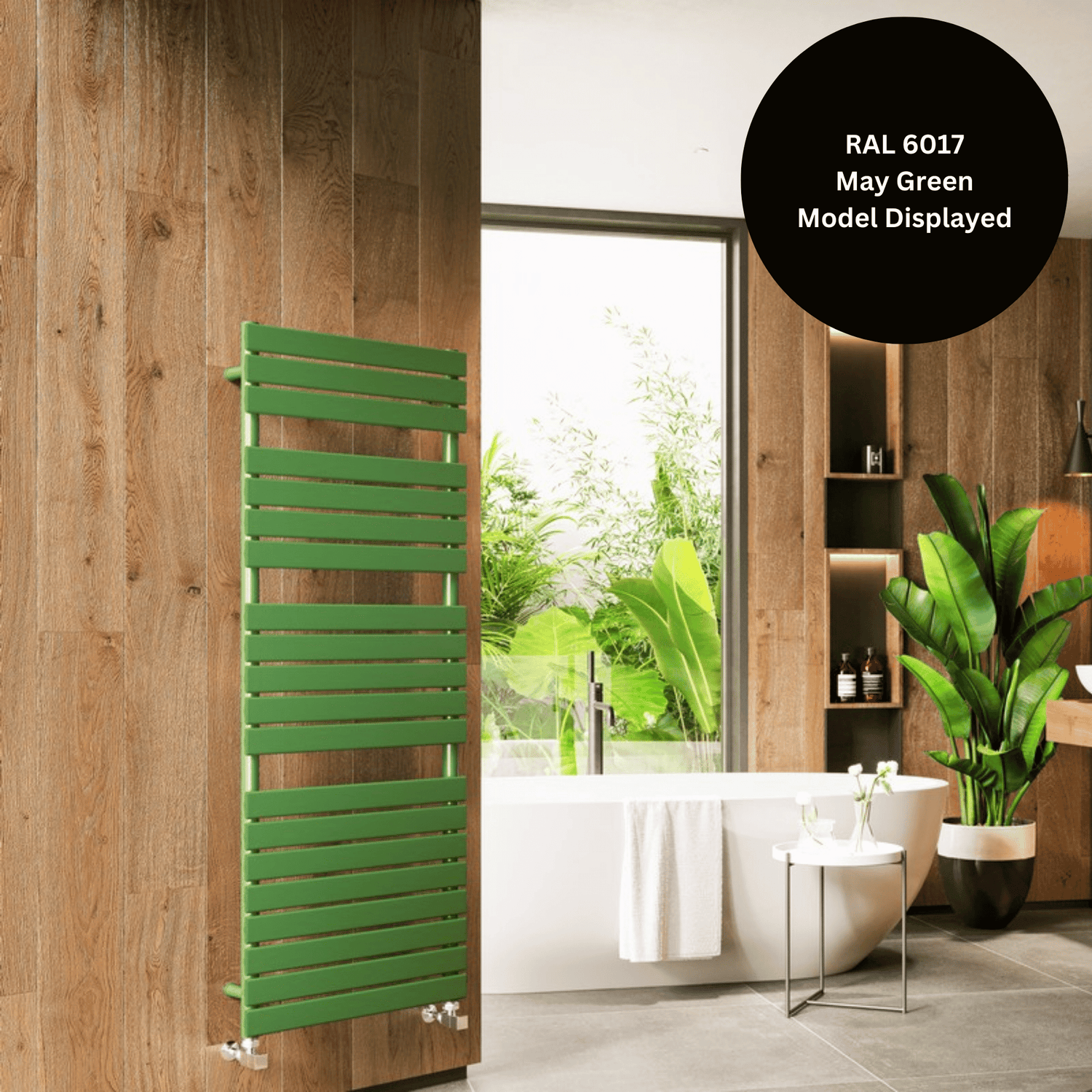 DQ Tornado T Towel Rail - 750mm x 486mm - Anthracite Texture (RAL 7016) - TOT50/80-A
