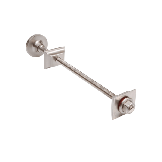 DQ Luxury Wall Stay - 265mm - Brushed Nickel - CR-LUX-STAY-BN