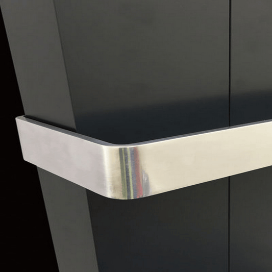 DQ Vela Towel Bar - 363mm - Polished Aluminium - VELA-TB3