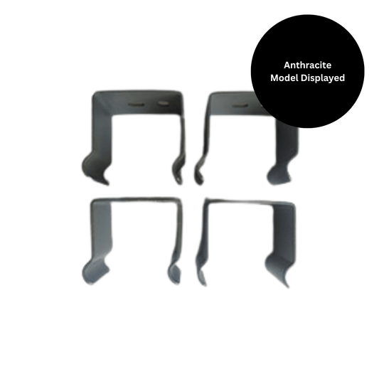DQ Cove Single - Horizontal Brackets - Anthracite - COVE-HOR-A