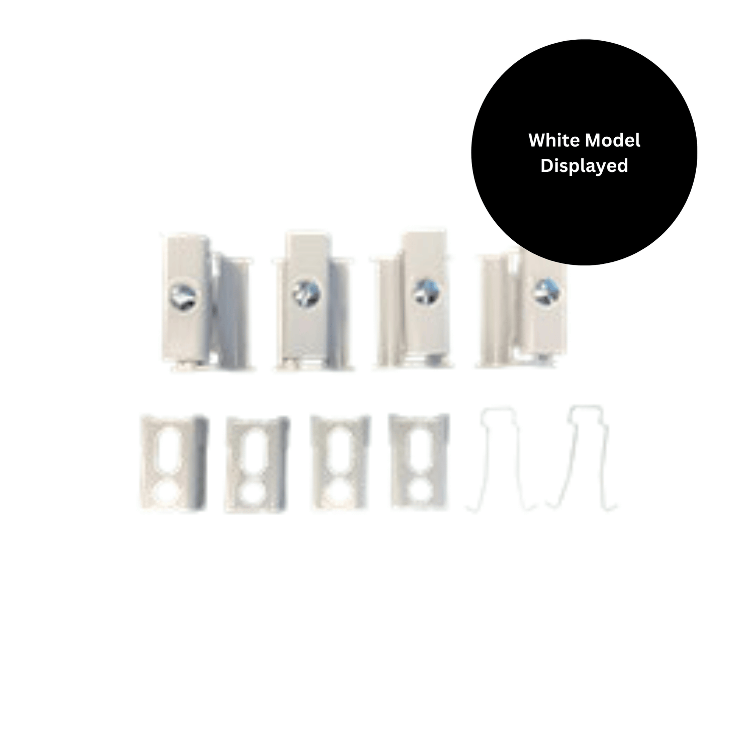 DQ Modus Wall Bracket Set (for 21-40+ Sections) - Anthracite Texture (RAL 7016) - KIT-71A