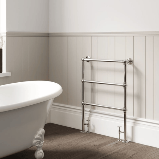 DQ Eastbury Towel Rail - 952mm x 680mm - Brushed Nickel - EASTBURY-BN