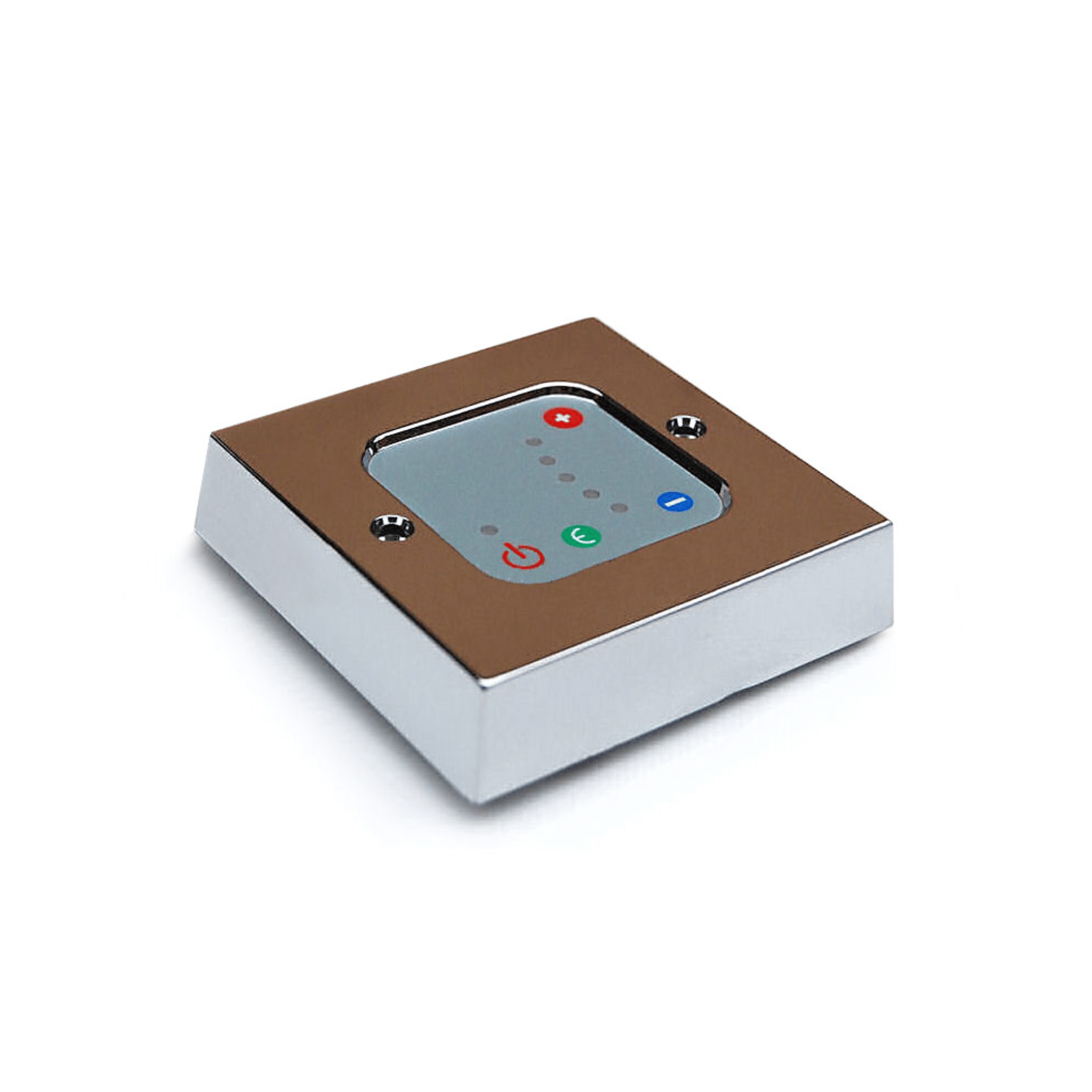 DQ Electric Element Thermostatic Control Unit - Chrome - ELC-CON-C
