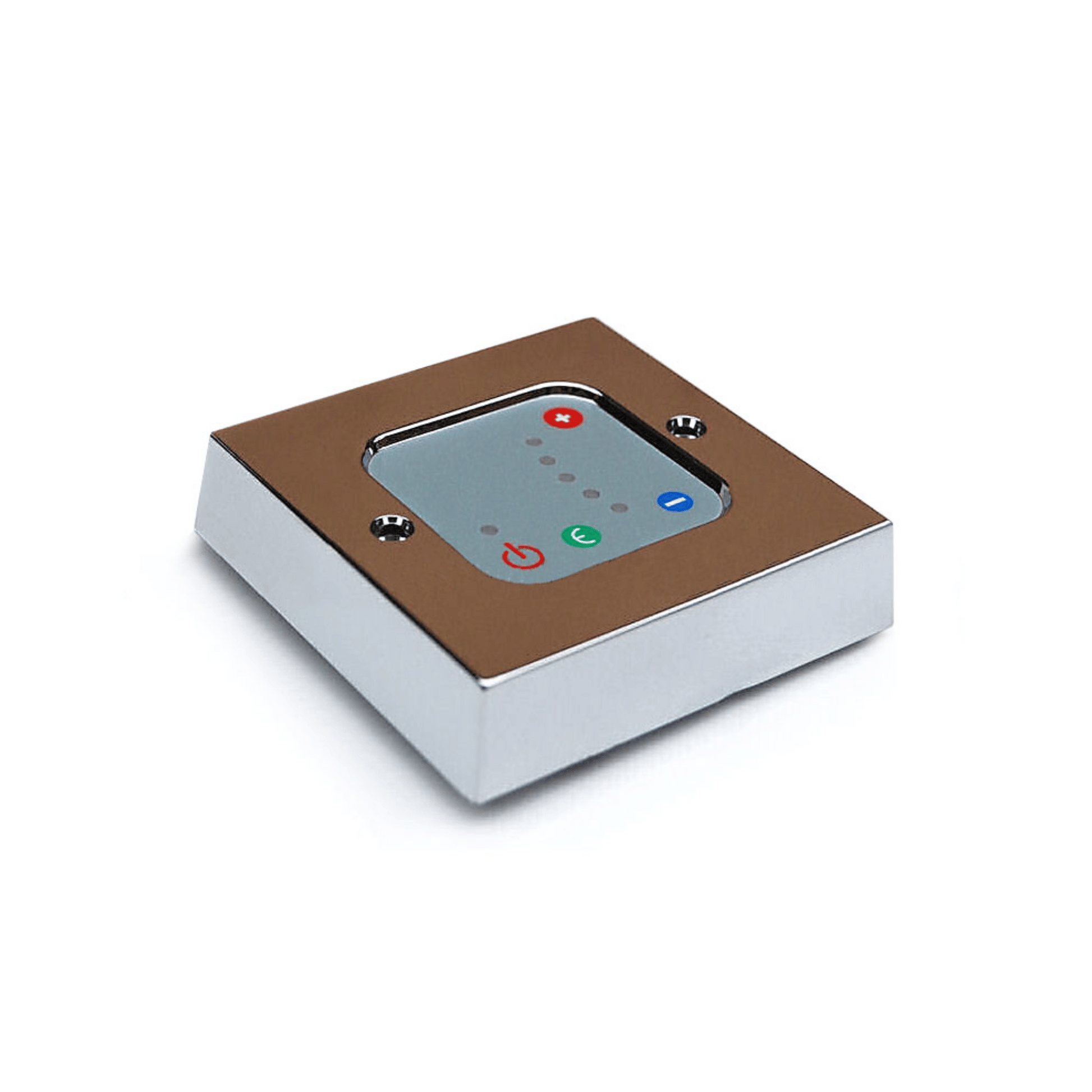 DQ Electric Element Thermostatic Control Unit - Chrome - ELC-CON-C
