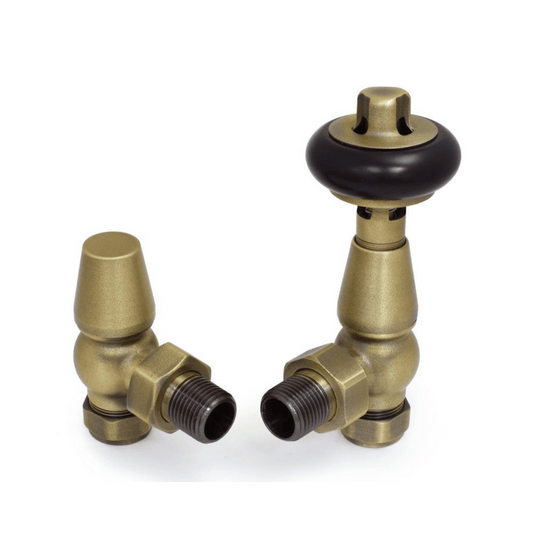 DQ Enzo Luxury TRV - Angled - Old English Brass - Enzo Luxury-TRV-OE