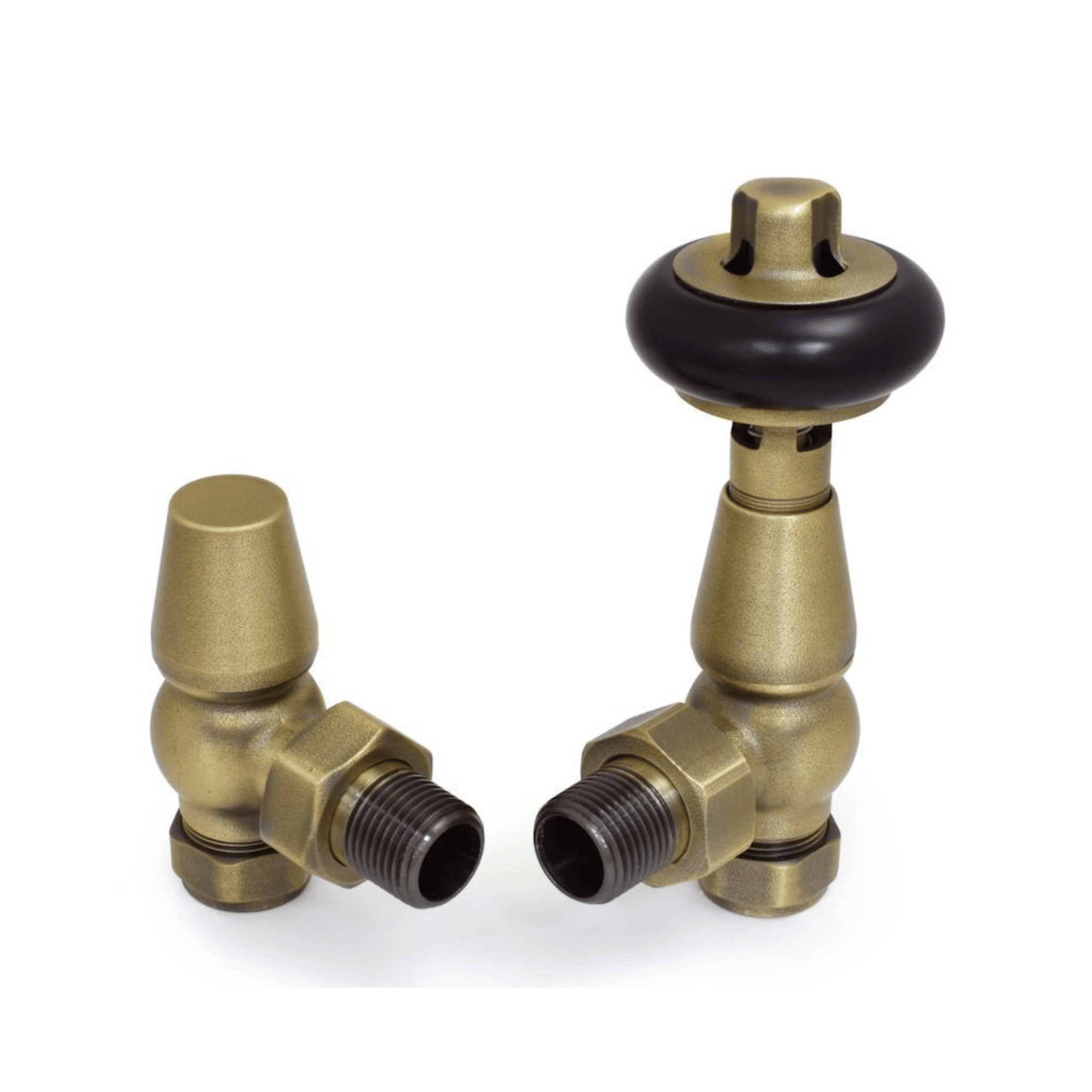 DQ Enzo Luxury TRV - Angled - Old English Brass - Enzo Luxury-TRV-OE