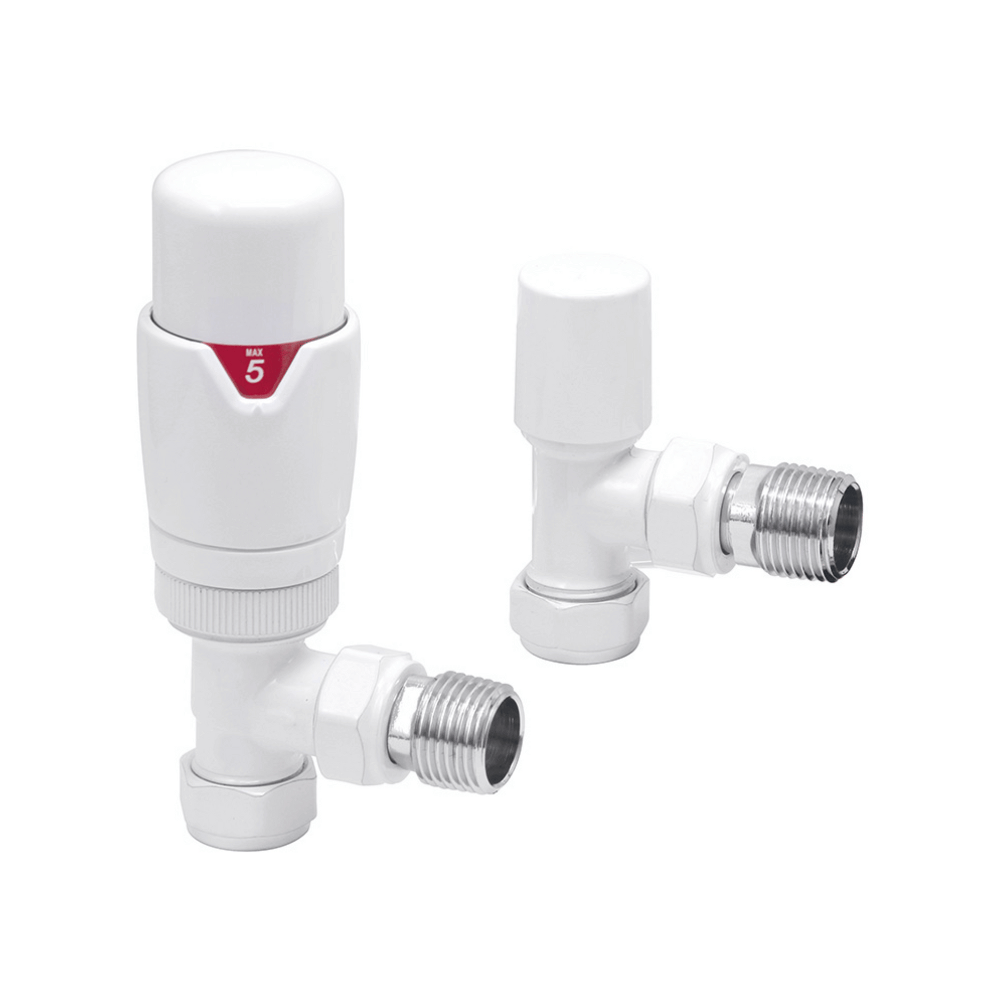 DQ Essential TRV - Angled - White - E-TRV-ANG-W