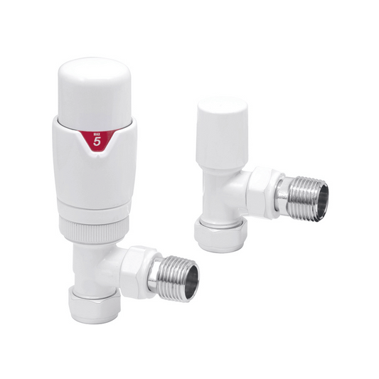 DQ Essential TRV - Angled - White - E-TRV-ANG-W