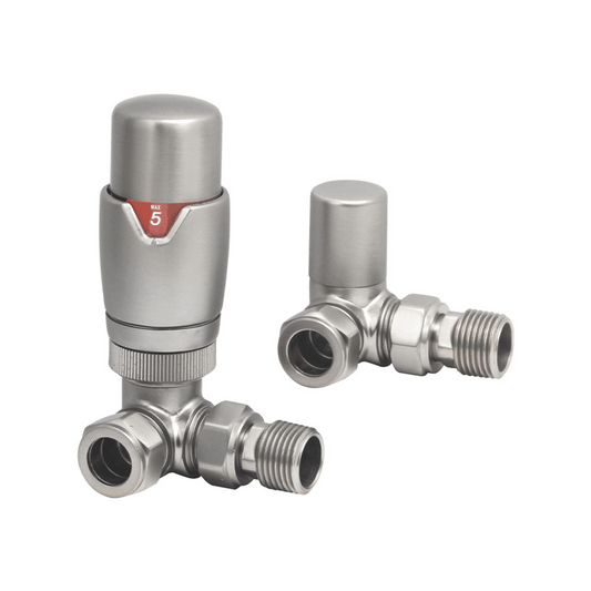 DQ Essential TRV - Corner - Brushed Nickel - E-TRV-COR-BN