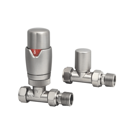 DQ Essential TRV - Straight - Brushed Nickel - E-TRV-ST-BN