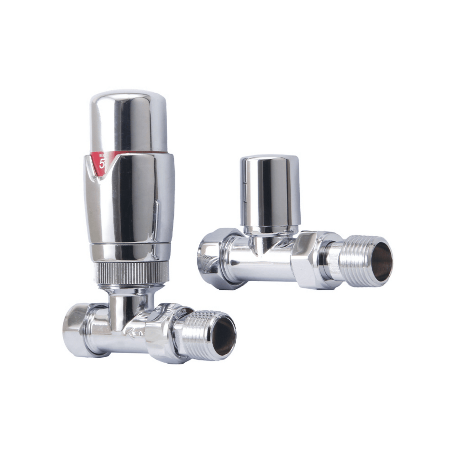 DQ Essential TRV - Straight - Chrome - E-TRV-ST-C