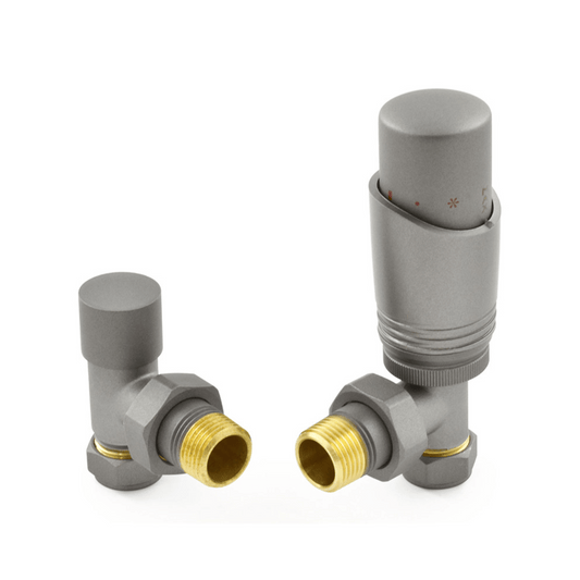 DQ Estilo Luxury TRV - Angled - Matt Metallic Grey - EST-TRV-ANG-MMG