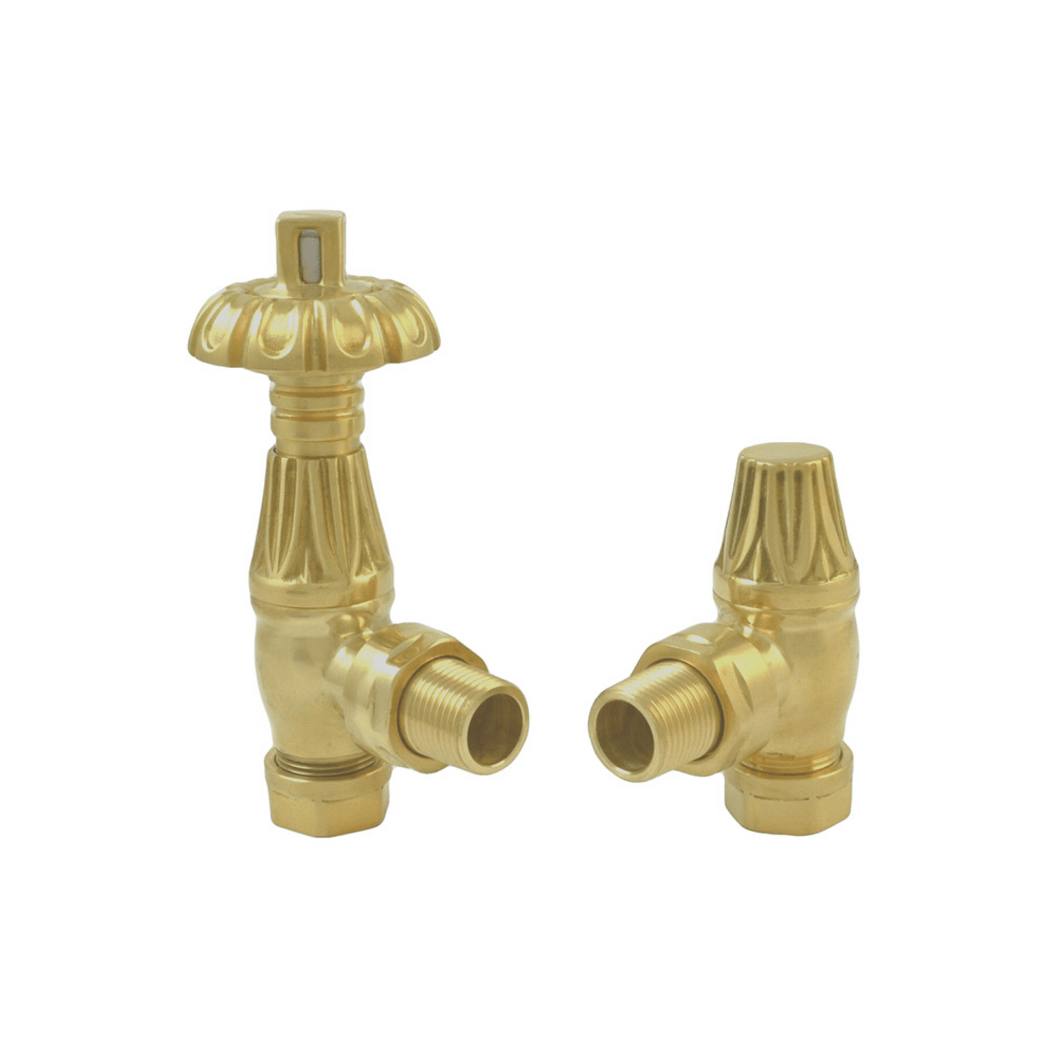 DQ Morgan Luxury TRV - Angled - Brushed Brass - MOR-TRV-BB