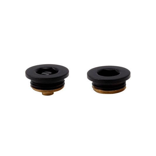 DQ Radiator Plug & Vent - Black - VP-B