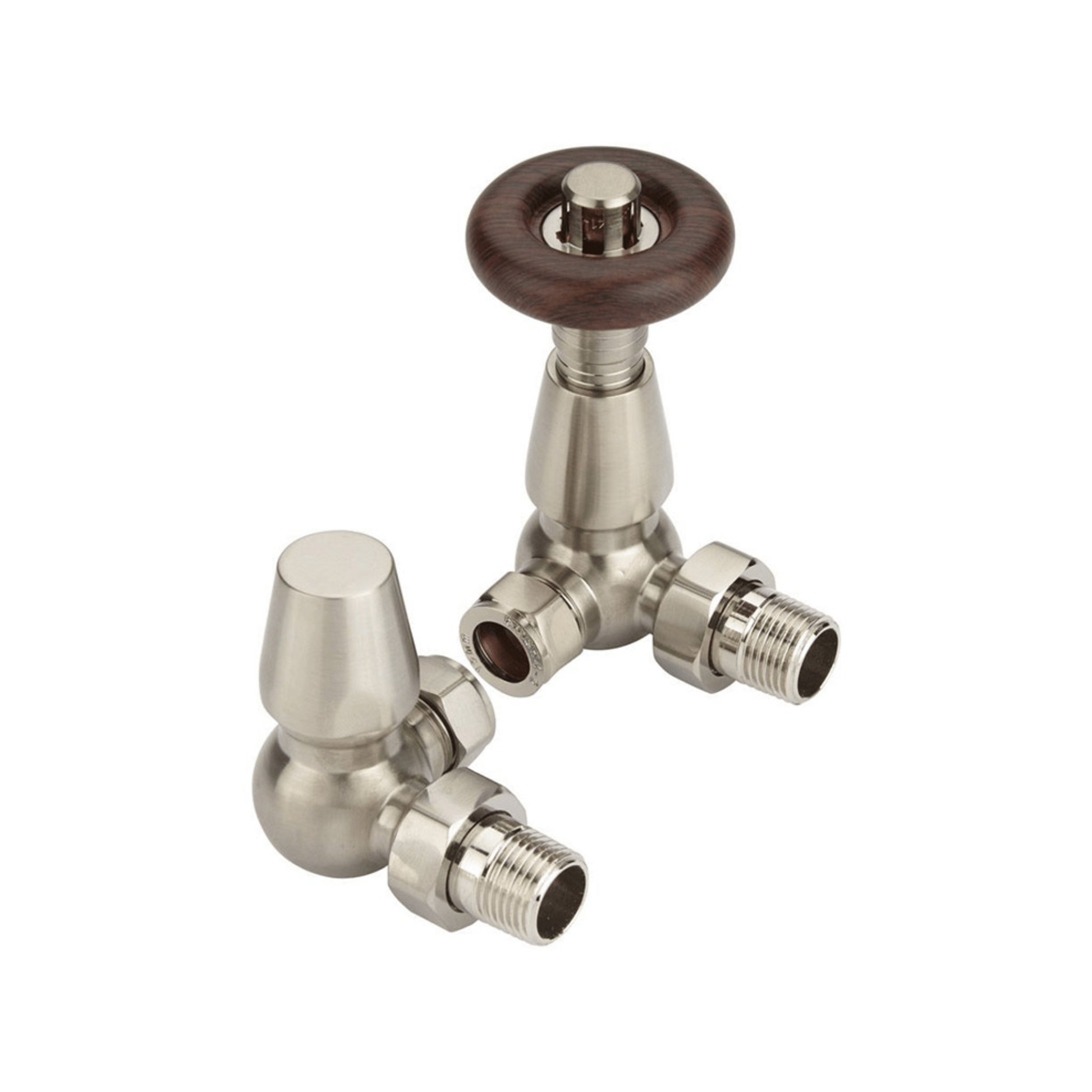 DQ Tote Trade TRV - Corner - Brushed Nickel - TOTE-TRV-COR-BN
