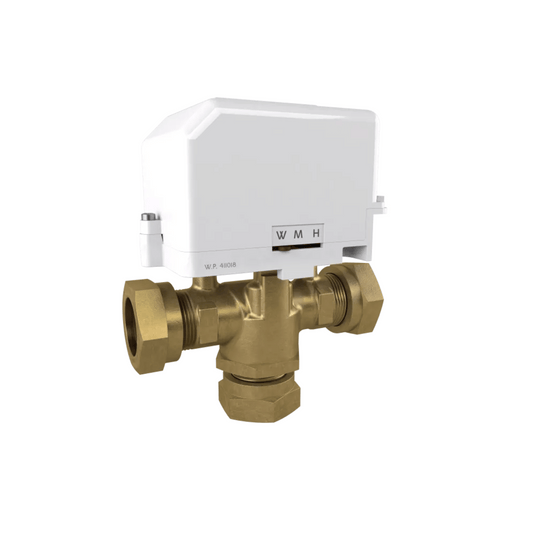 Drayton ZA3/679-3 - 3 Port Diverter Valve - No Switch - 28mm - 27207