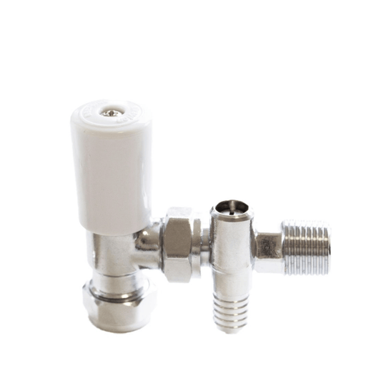 Drayton Lockshield Drain Off - Angle - 15mm - 07 05 901