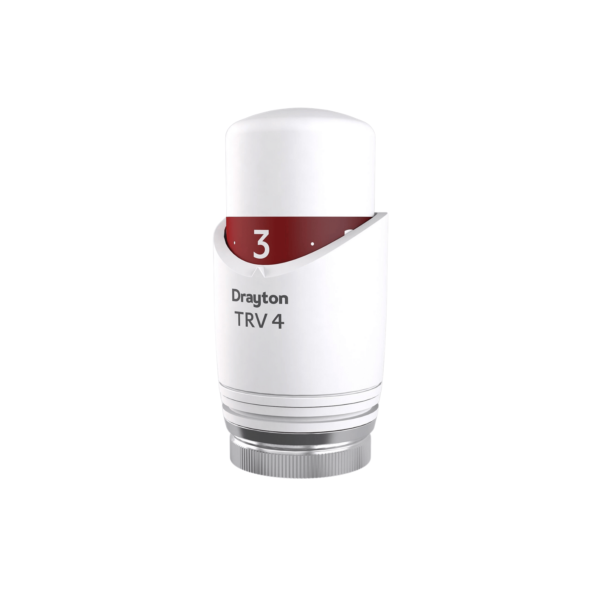Drayton TRV4 White Integral Head - White - 07 07 007