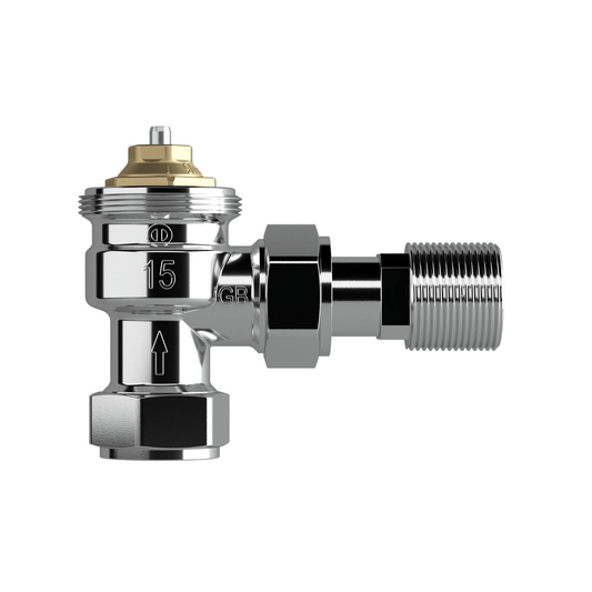 Drayton Auto-Balancing TRV Valve Body - Angle - 15mm - 07 15 560