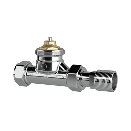 Drayton Auto-Balancing TRV Valve Body - Straight - 15mm - 07 15 561