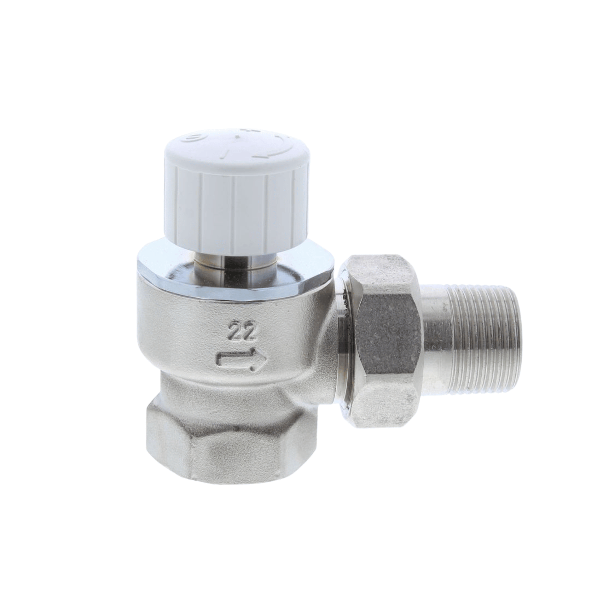 Drayton TRV4 Single Pipe Valve Body - Angle - 1" - 07 15 623