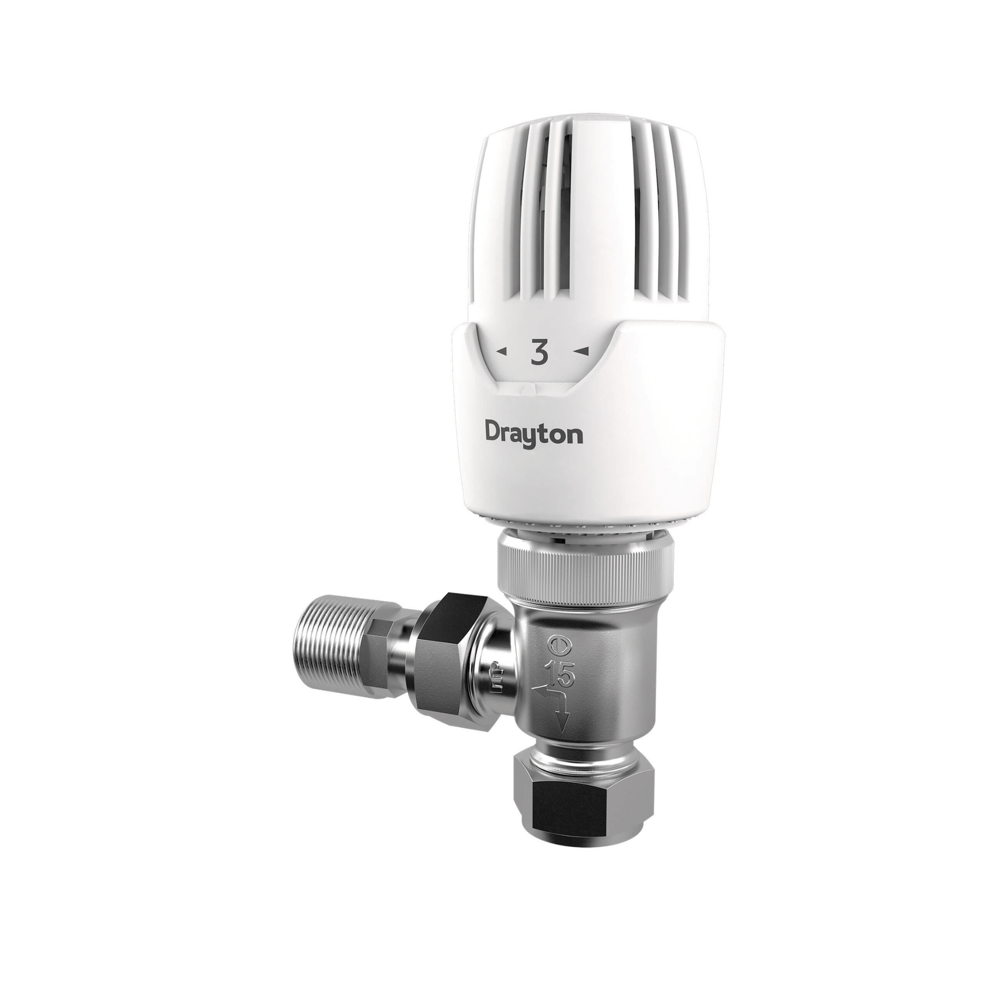 Drayton RT414 TRV - Angle - 15mm - 10 10 015