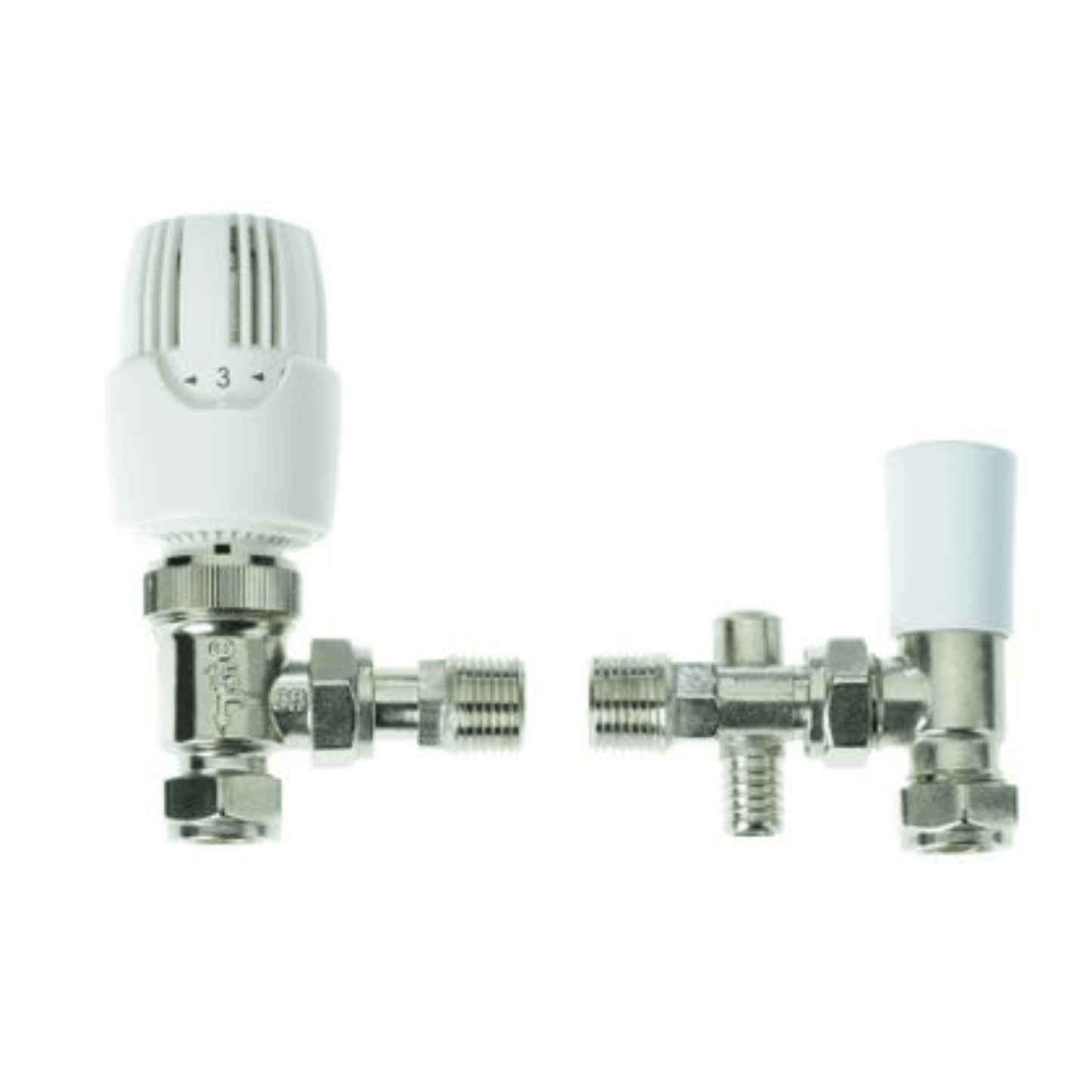 Drayton RT414 TRV & Lockshield Drain Off - Angle - 15mm - 10 10 264