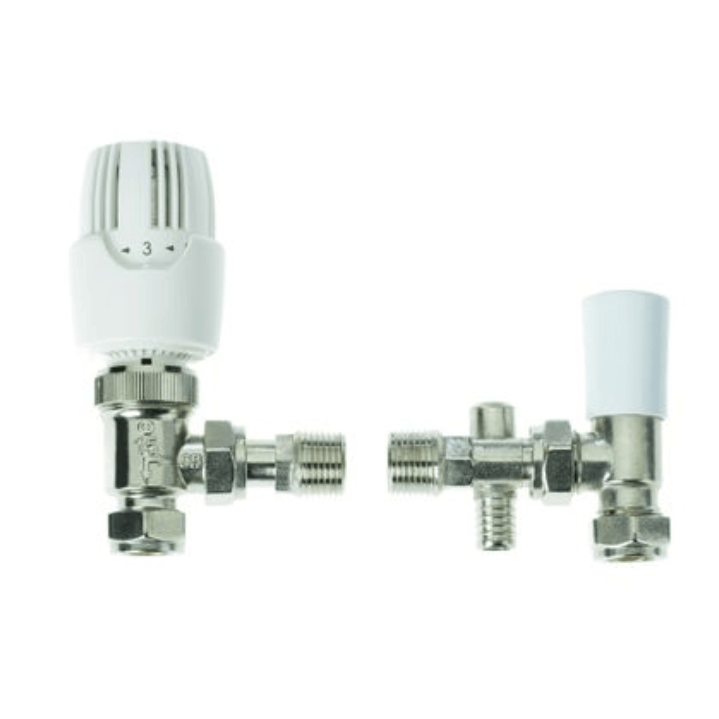 Drayton RT414 TRV & Lockshield Drain Off - Angle - 15mm - 10 10 264