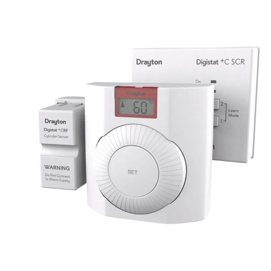 Drayton Digistat+C RF - Wireless Cylinder Thermostat - 13616