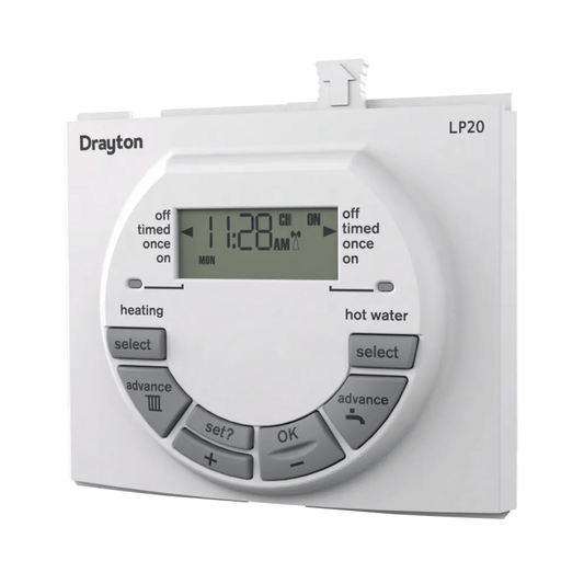 Drayton LP20RF - Dual Channel Programmer Spare - 22590DR