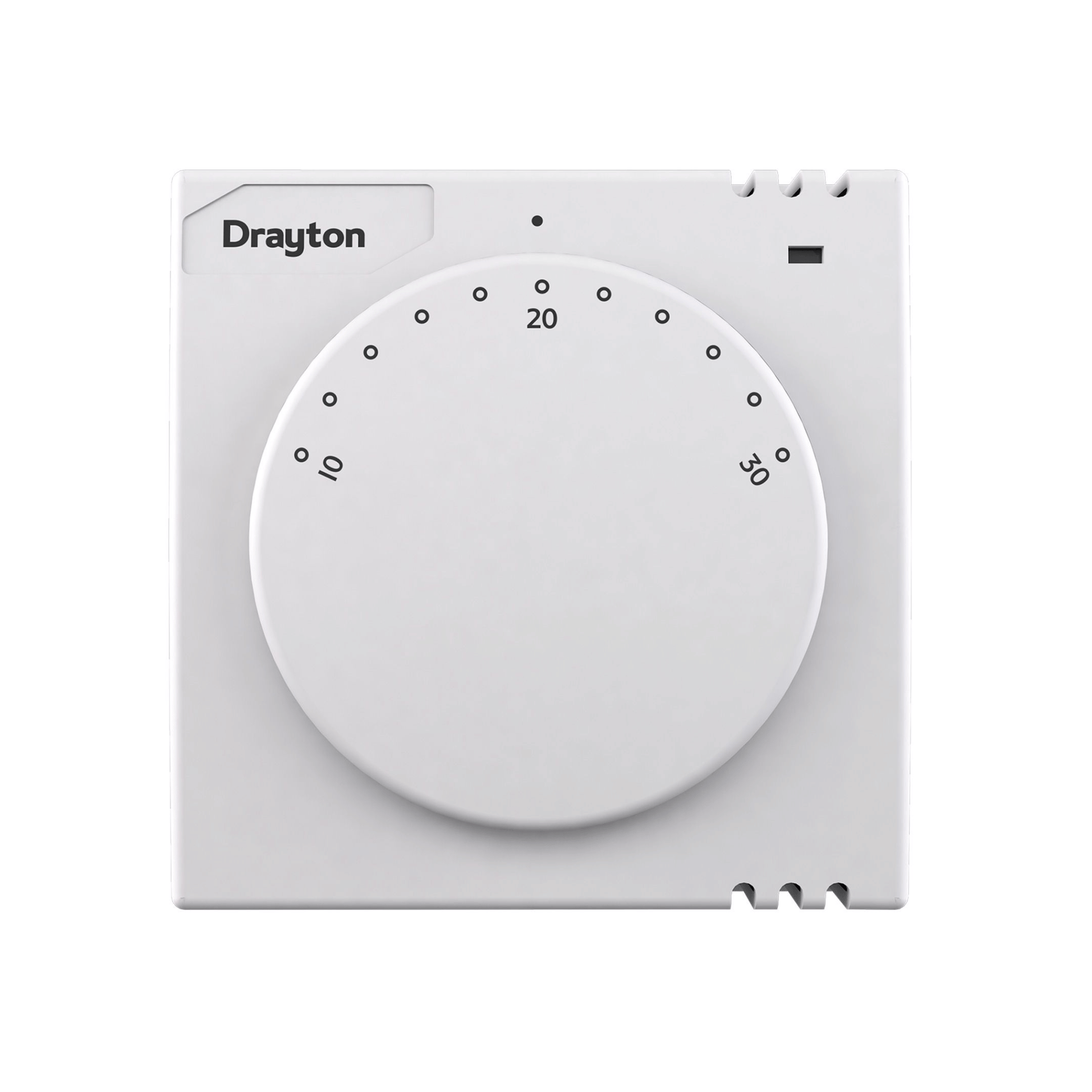 Drayton RTS9 Standard Room Thermostat with LED Indicator - Volt Free - 24030