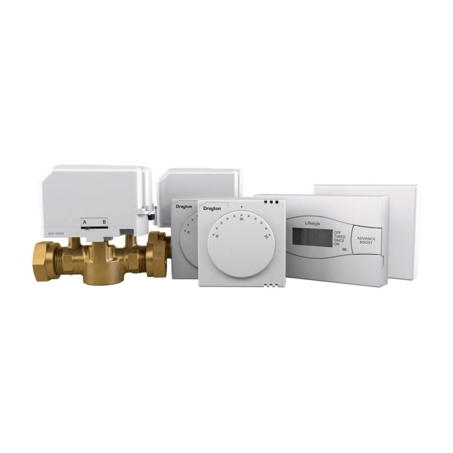 Drayton Twinzone Control Pack - PBTE410