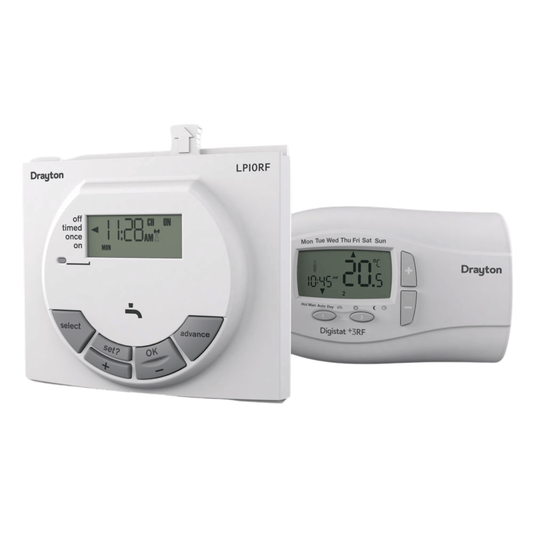 Drayton LP10RF Single Channel Programmer & Digistat+3RF - RF561DR