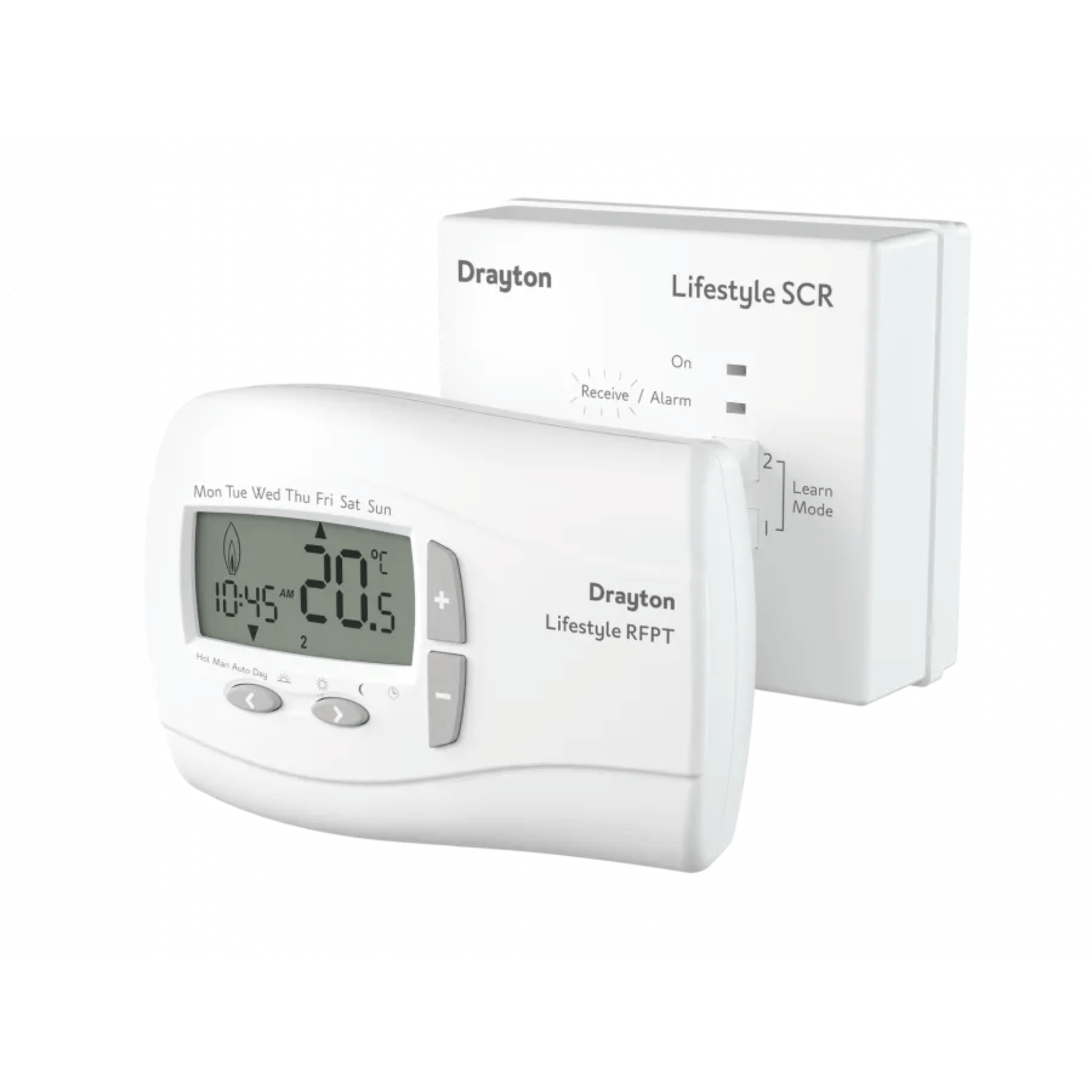 Drayton Lifestyle RFPT Wireless Programmable Room Thermostat - THD22120