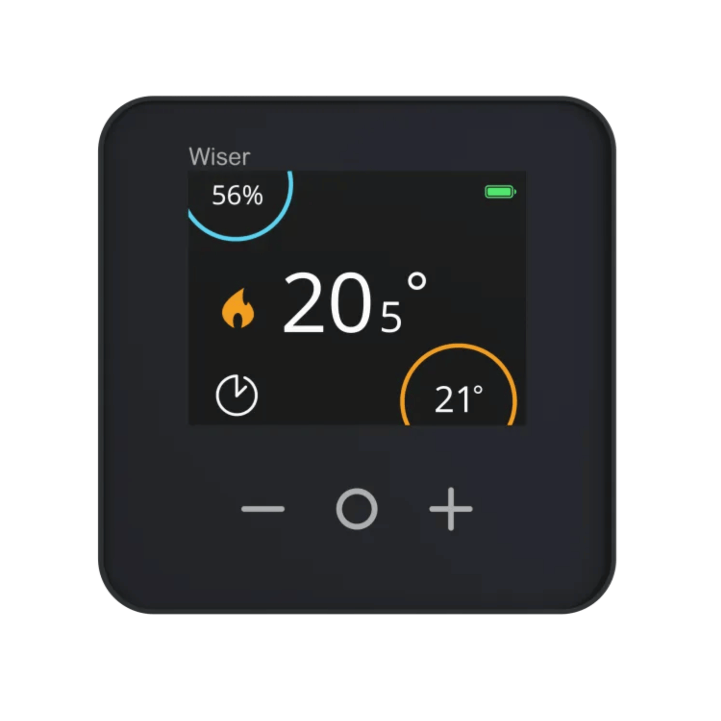 Drayton Wiser Room Thermostat - Anthracite - WN704R0S0901