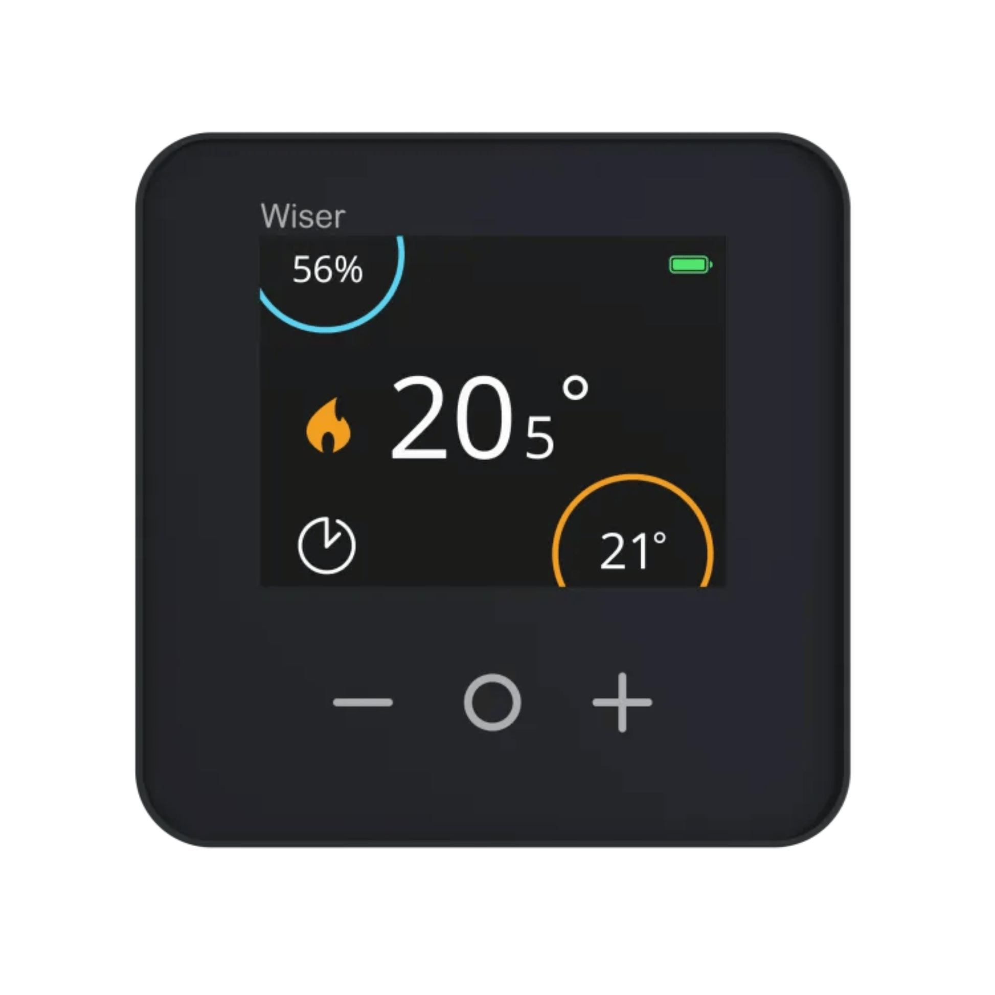 Drayton Wiser Room Thermostat - Anthracite - WN704R0S0901