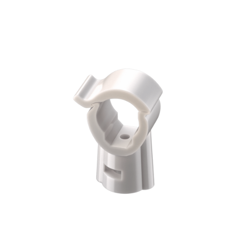 Ecoclip Camlock Clip - White - 15mm (Box of 100)