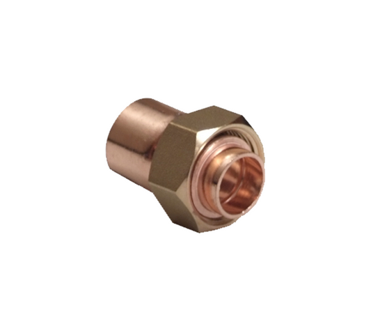 End Feed Straight Tap Connector - 15mm x 1/2"