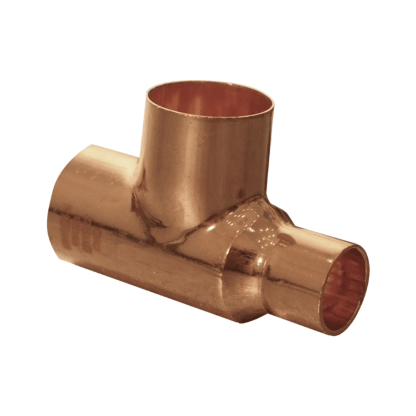 End Feed - One End Reducing Tee - 42mm x 28mm x 42mm