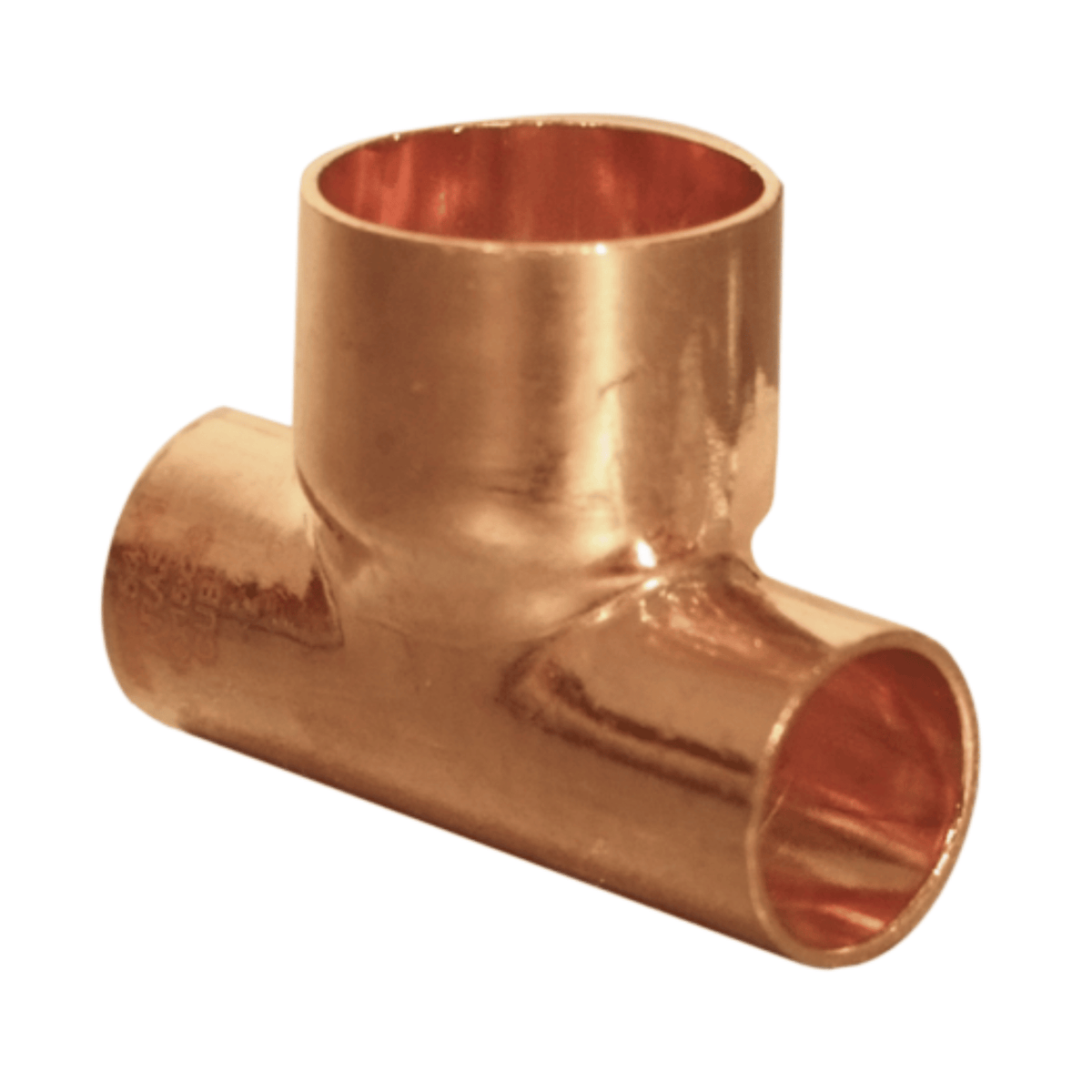 End Feed - Both Ends Reducing Tee - 28mm x 28mm x 35mm