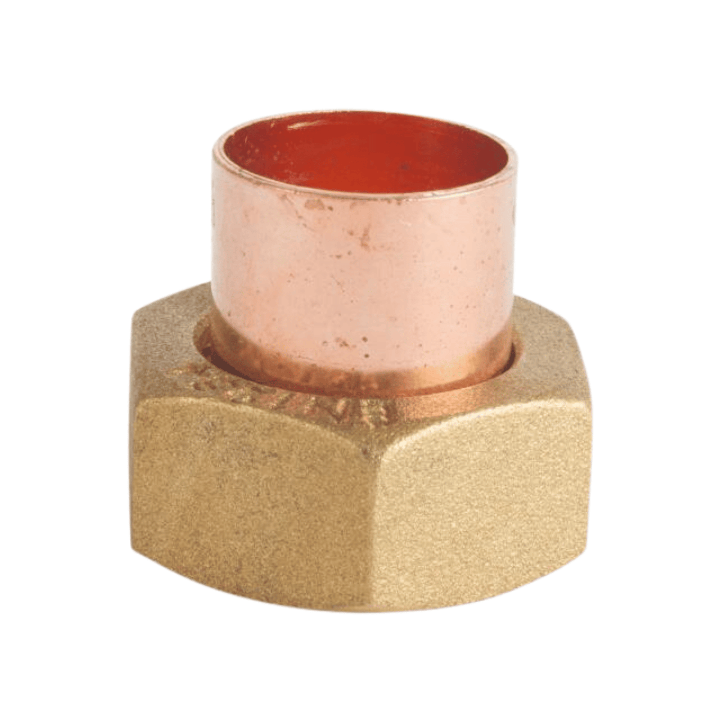 End Feed - Straight Cylinder Union - 22mm x 3/4"