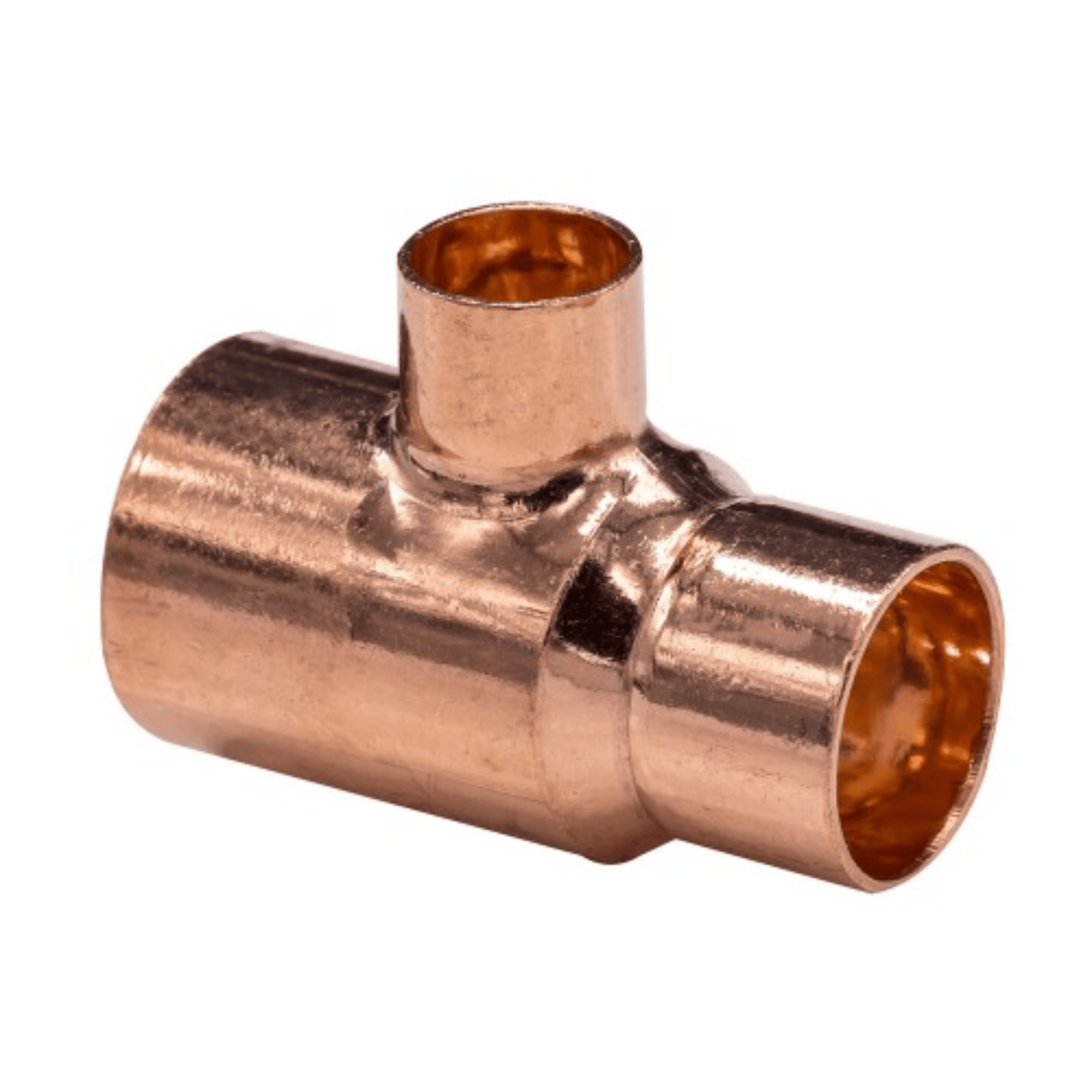 End Feed - Branch & End Reducing Tee - 22mm x 28mm x 15mm