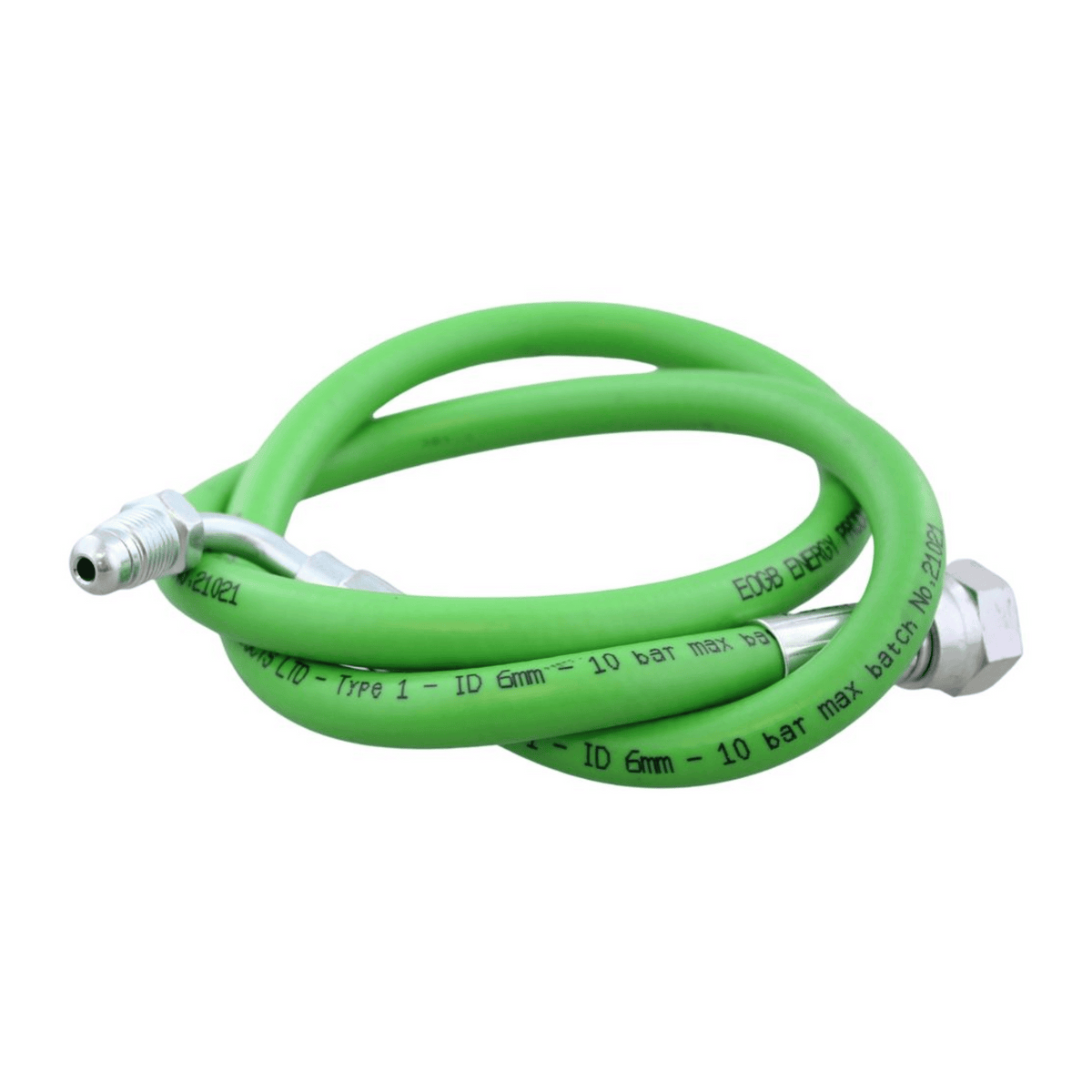 EOGB Biogreen Mectron Flexible Hose - 890mm - F08-0890-A-14M-S-38F