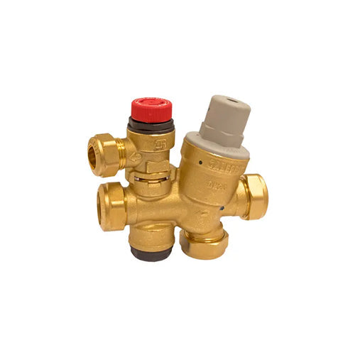 Fabdec Excelsior Multibloc Inlet Control Group (New Circlip Type) - 3/6 Bar - 22mm - 953349