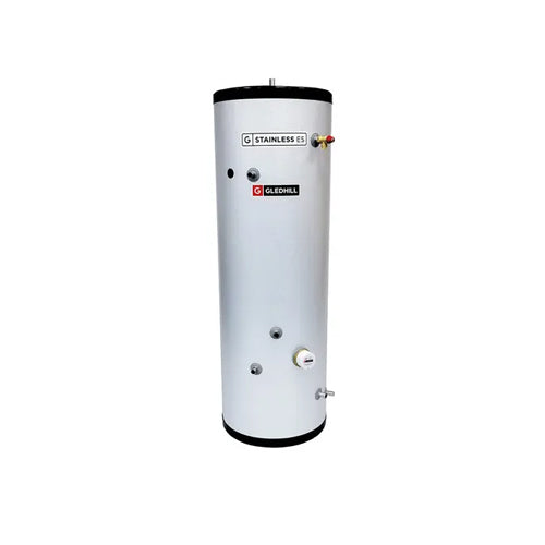 Gledhill Stainless ES Indirect Unvented Hot Water Cylinder - 250 Litre - SESINPIN250