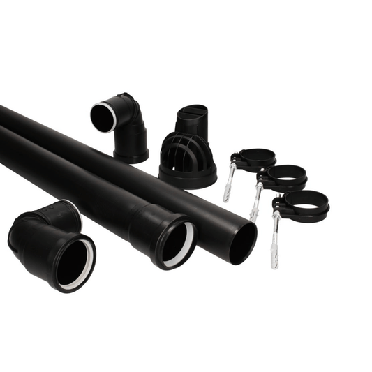 Glow-worm Boiler Plume Management Kit - Black - 20219531