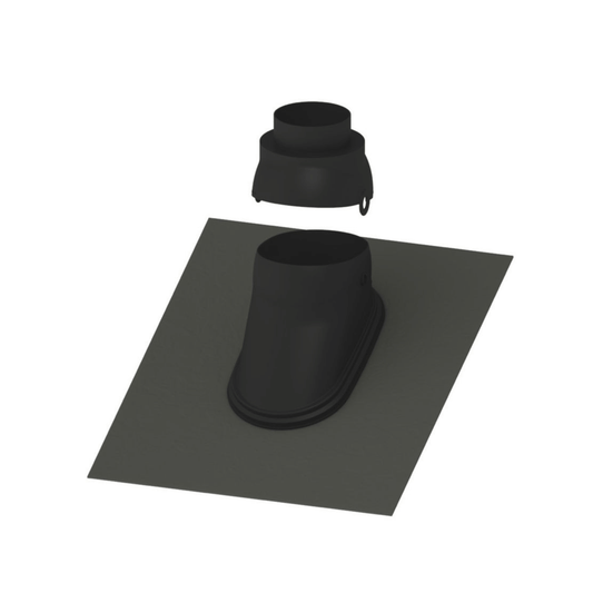 Glow-worm Black Lead-Free Roof Tile - 8000037506