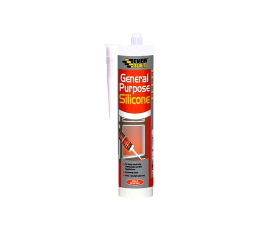 Everbuild General Purpose Silicone - 280ml Clear