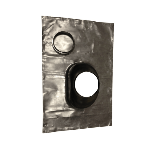 Grant White System Lead Pitched Roof Flashing With Collar for 26-70kW - VTK26P200/X