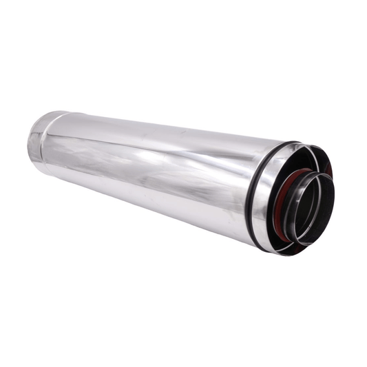 Grant Yellow System Low Level Flue Extension for 12-26kW - 450mm - X90M